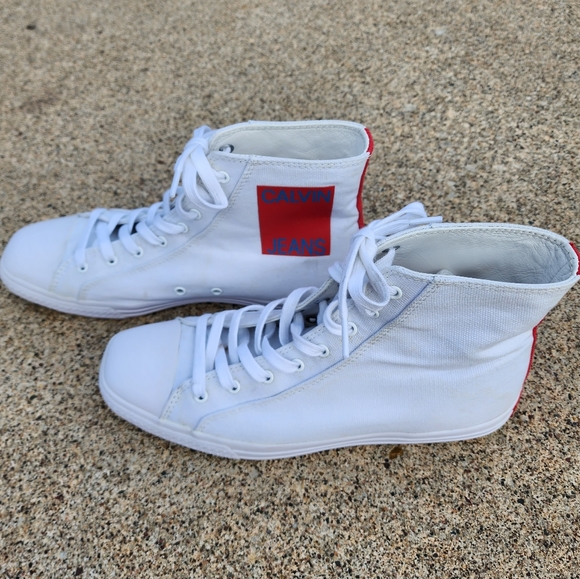 Calvin Klein Constantine 135 High-Top Sneakers - Picture 1 of 15